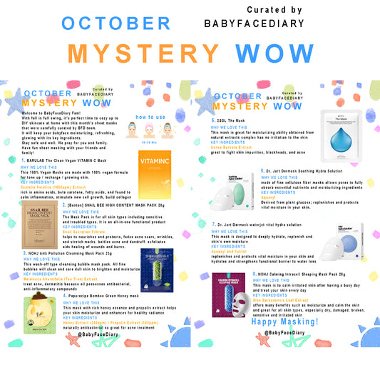 2020 October Mystery Wow