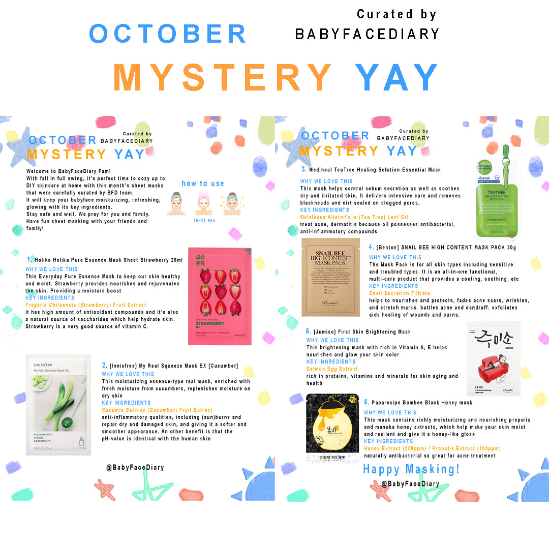 2020 October Mystery Yay