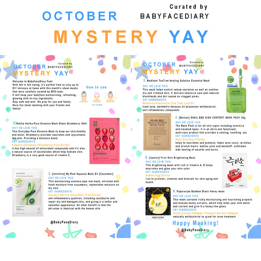 2020 October Mystery Yay