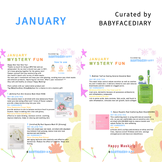 2021 January Mystery Fun