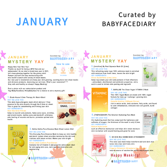 2021 January Mystery Yay