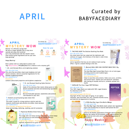 2021 April Mystery Wow