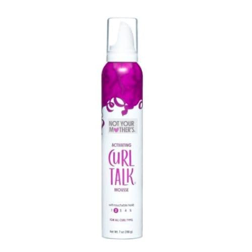 Ṅöẗ Ÿöüṛ Ṁöẗḧ‘ṛ'ṡ Curl Talk Curl Activating Hair Mousse for Lightweight Hold 7 Oz - (Pack of One)