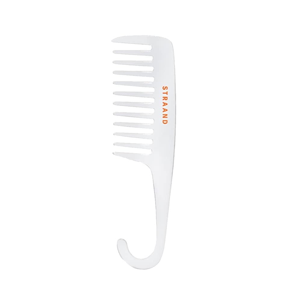 Detangler Hair Comb - Wide Tooth Styling Comb & Detangling Comb - Made with Plant-Based Cellulose Acetate and Suitable for Straight, Wavy or Curly Hair Types