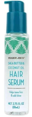 Trader Joe's Shea Butter & Coconut Oil Hair Serum NET 2.75 FL OZ
