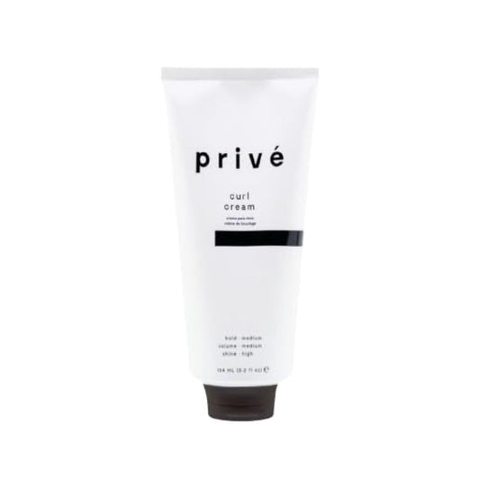 PrivŽ Hydrating Curl Cream - Silicone-Free Wavy, Coily & Curly Hair Products - Frizz Control Curl Defining Cream with Soft, High-Shine Finish - Helps Add Bounce & Definition (5.2 oz)