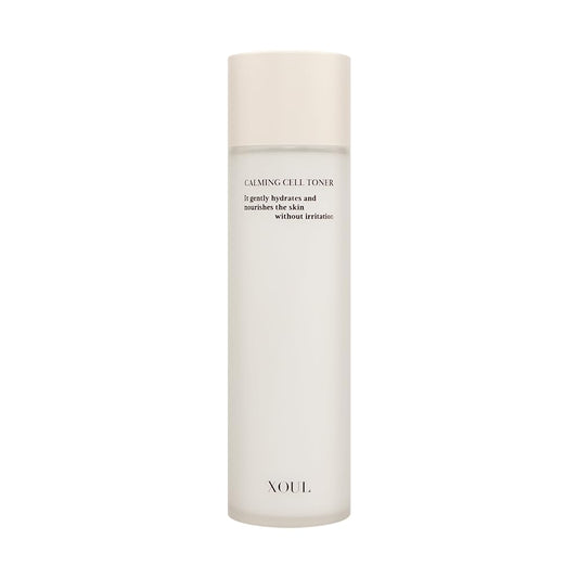 XOUL Calming Cell Toner - Hydrating & Soothing Korean Skincare, pH Balancing & Skin Barrier Strengthening