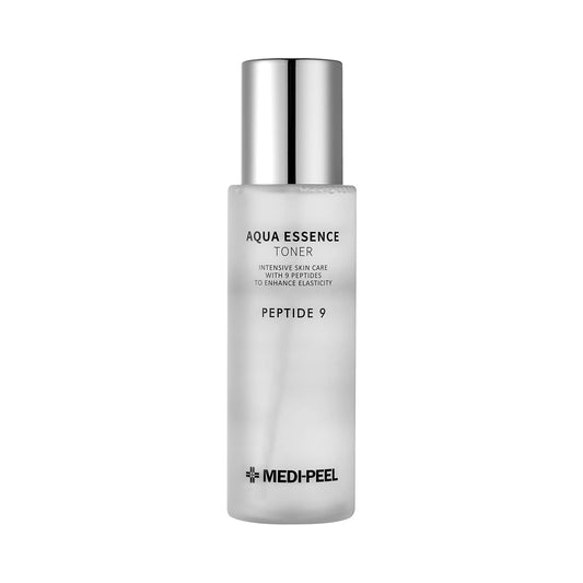 [MEDI-PEEL] Aqua Essence Peptide 9 Toner 8.45 fl oz / 250ml | Anti-Aging Water Glow Up, Collagen Firming | Korean Skincare, For All Skin Types