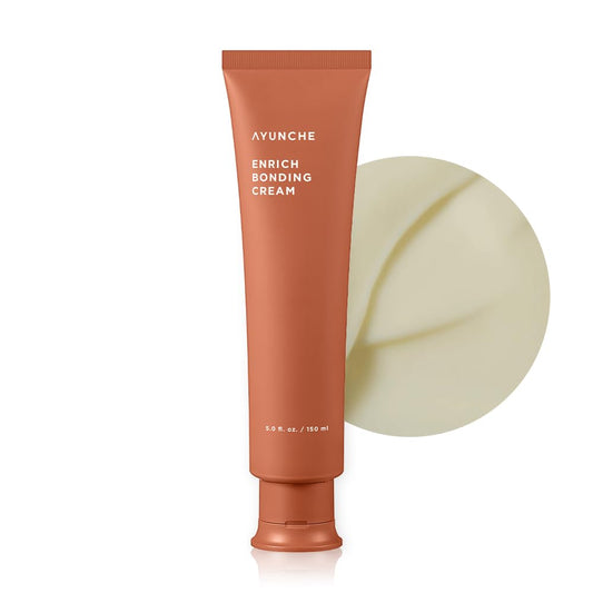 Enrich Bonding Hair Cream 5.1 fl oz [For Dry & Damaged Hair] | Hair Bonding Technology | Intensive Damage Repair | Hydration & Anti-Frizz | Up to 450¡F Heat Protection | Korea Salon Brand
