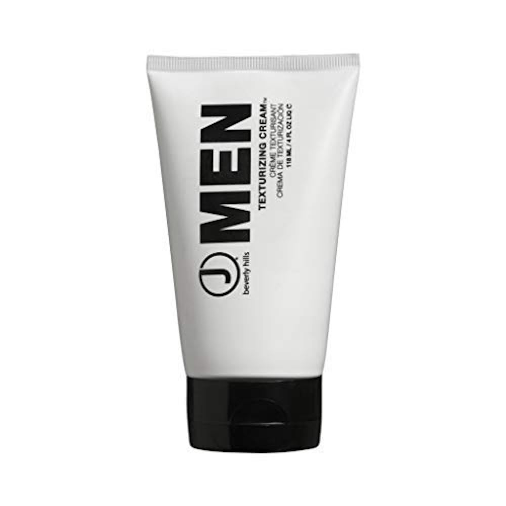 J Beverly Hills Men's Texturizing Hair Cream for Adding Volume to Fine Hair, (2 Oz, 4 Oz)