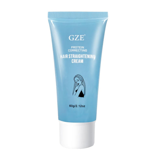GZE Hair Straightening Cream Smoothing Silk Protein, Protein Correcting Hair Straightener & Detangler Product for Women