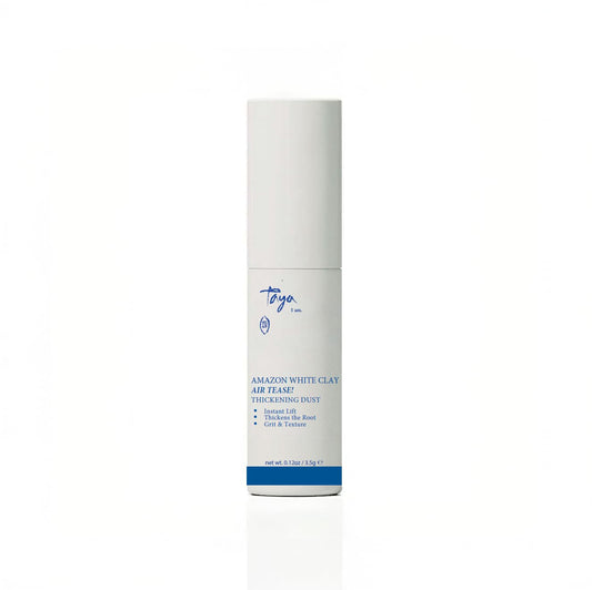 Taya Beauty Amazon White Clay, Air Tease!, Thickening Styling Dust - Volume & Texture Powder -For Thin, Fine and Thinning Hair– For Thicker Deconstructed Styling
