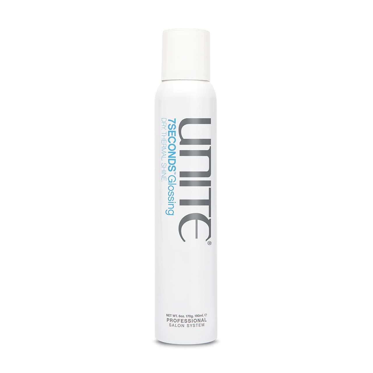 UNITE Hair 7SECONDS Glossing Spray High Shine, Controls frizz, Protects UV/Heat Damage, 6oz