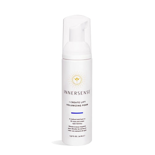 INNERSENSE Organic Beauty - Natural I Create Lift Volumizing Foam | Non-Toxic, Cruelty-Free, Clean Haircare (2.37 fl oz | 70 ml)