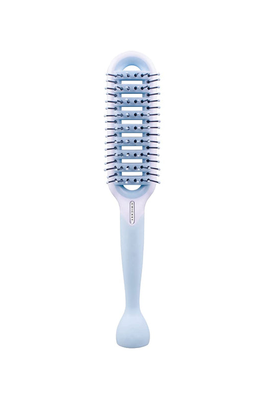 Cricket Friction Free Vent Brush - Quick-Drying Vent Hairbrush, Non-Slip Grip, Professional Blow-Drying Styling Brushes for All Hair Types - Long, Short, Thick, Thin, Straight, Curly Hair
