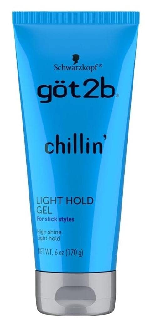 GOT2B Chillin Gel Light Hold 6 Ounce (Pack of 2)