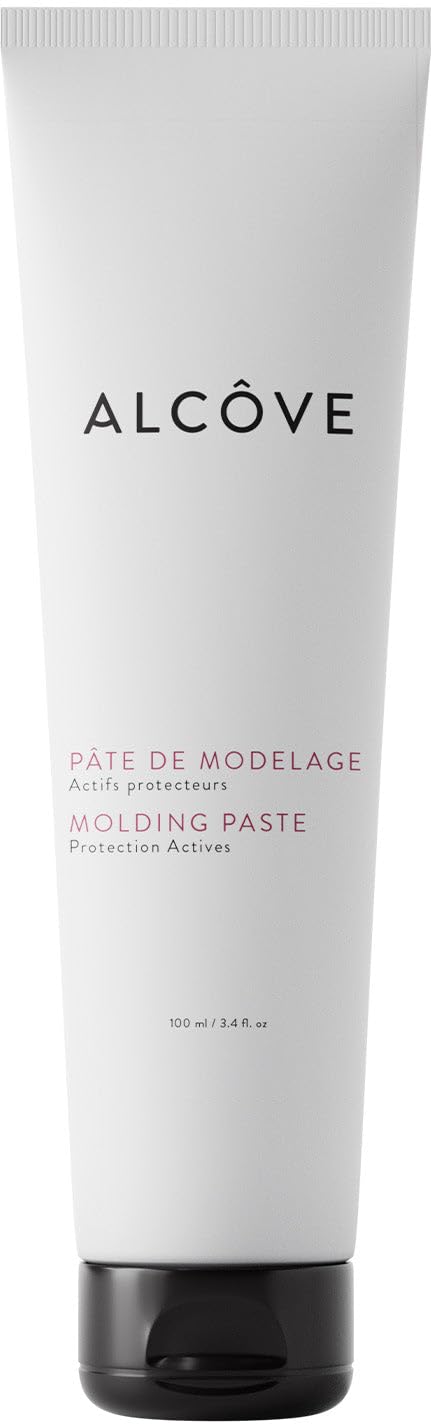 ALCOVE Molding Paste - all Hair Types - Matte - Flexible Control, Definition, and texture - Medium Hold - Long-lasting - Pomegranate Seed and Mango Extract - 3.4 oz