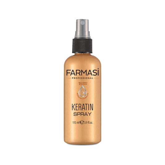 FARMASI Keratin Hair Spray, Thickening Spray for Repair & Shine, Volume, Styling Rejuvinating Formula For Damaged Hair, 3.9 fl. oz
