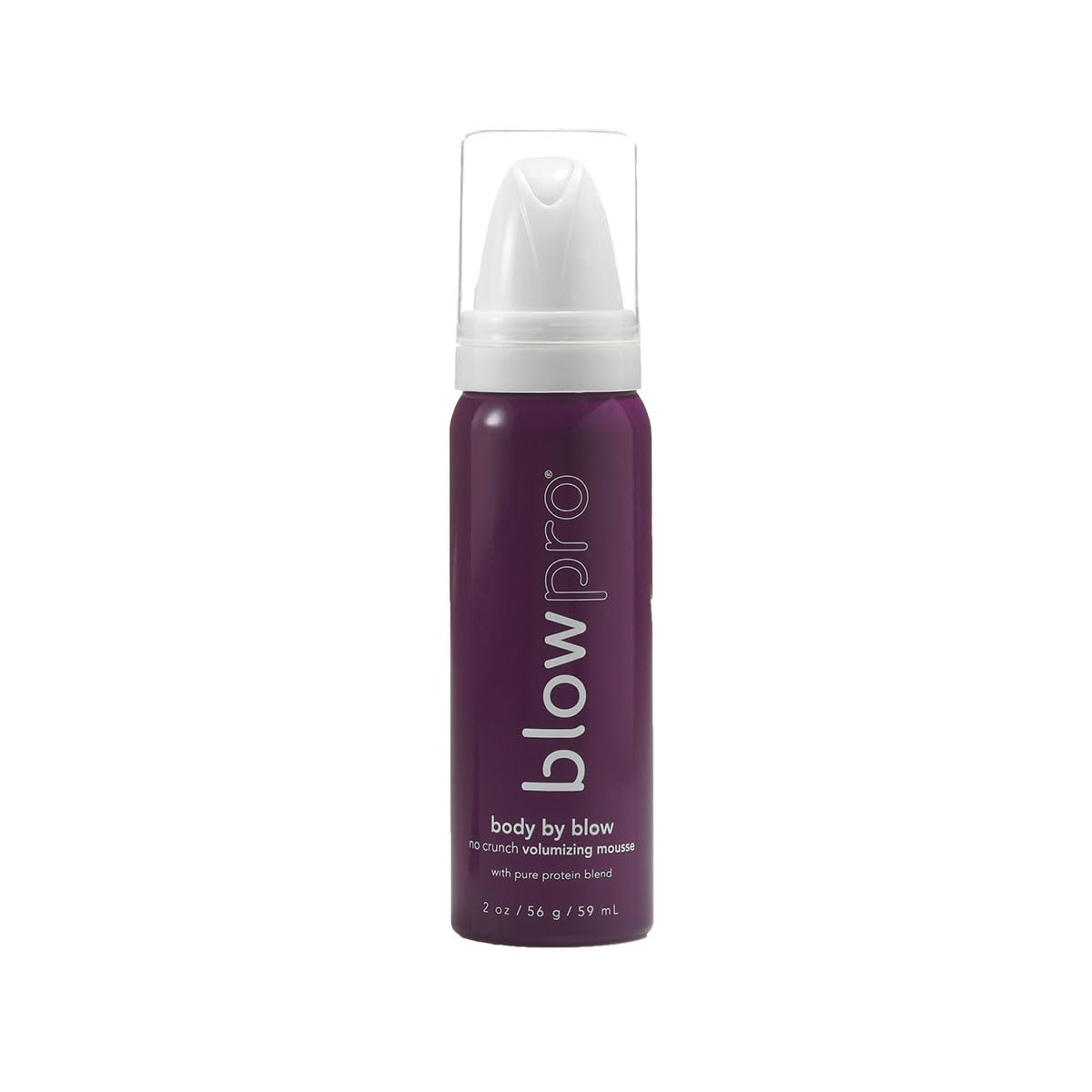 blowpro Body By Blow No Crunch Volumizing Mousse Hair Thickening Texturizing Spray Foam for Thicker, Fuller, Textured & Weightless Hair - No Oily or Greasy Residue (2 Ounce)