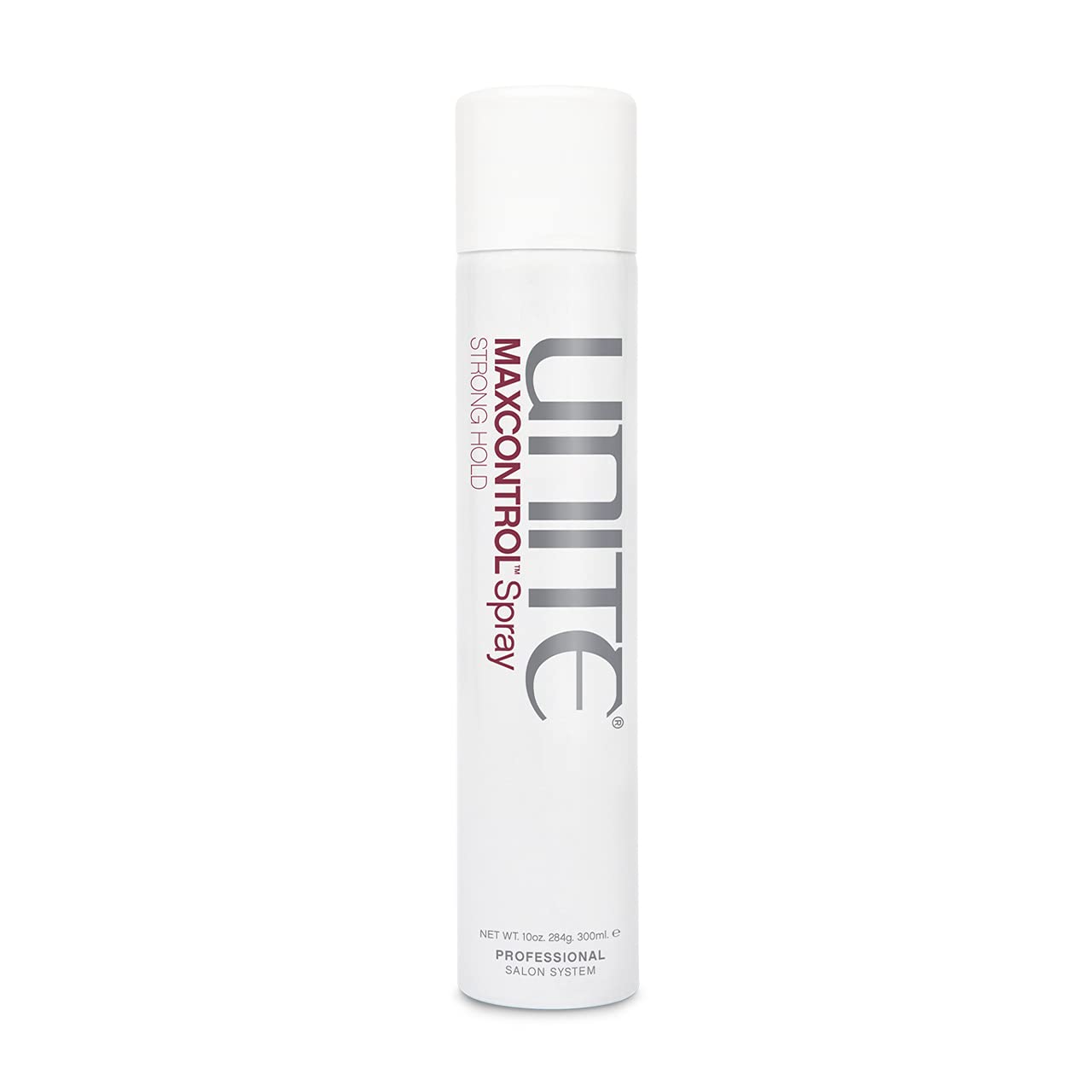 UNITE Hair MAXCONTROL Spray Strong Hold Hairspray Tames Flyaways, Protects Heat Damage, 10oz