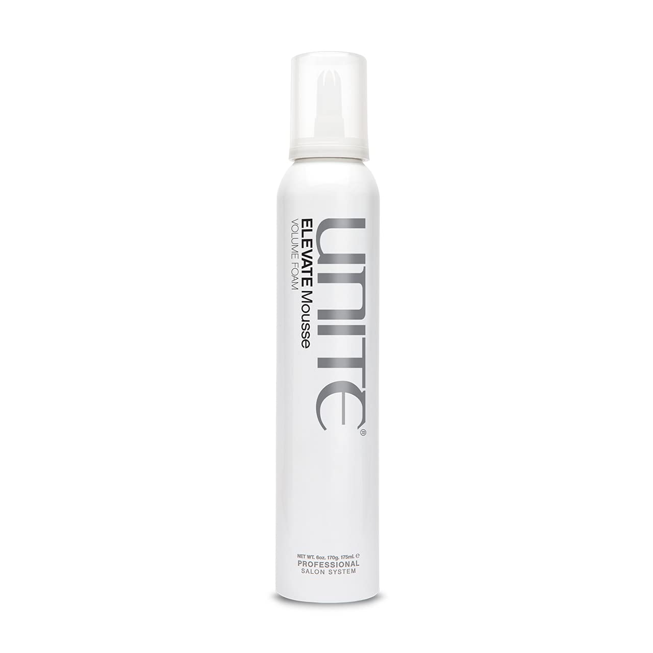 UNITE Hair ELEVATE Mousse Styling Foam Volume, Hold, Shine, Frizz-Free, Protects UV/Heat, 6oz