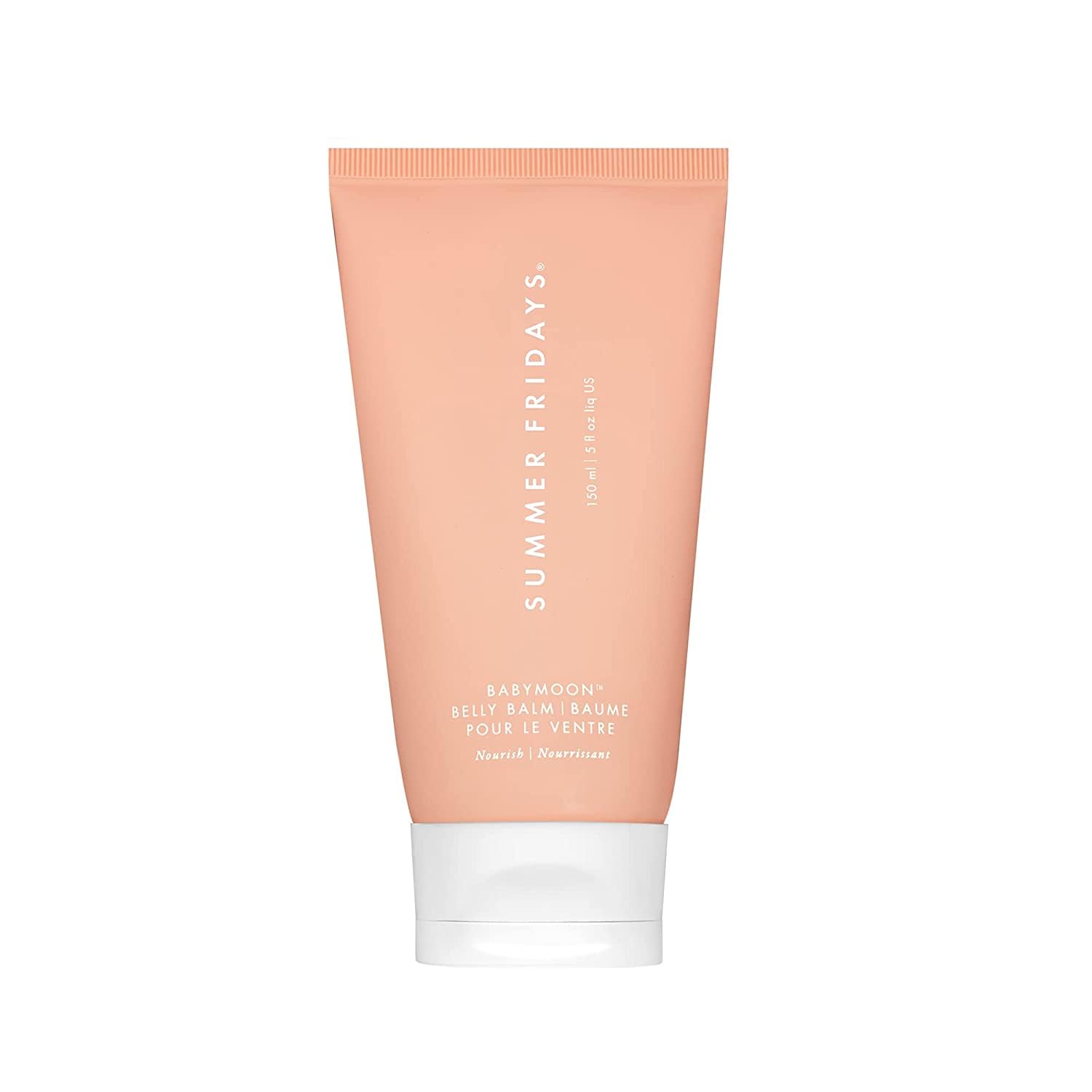 Summer Fridays Babymoon Belly Balm : Nourishing Balm + Body Moisturizer Enriched with Calendula Oil + Vitamin E to Help Reduce the Appearance of Stretch Marks and Dry Skin (5 Fl Oz)