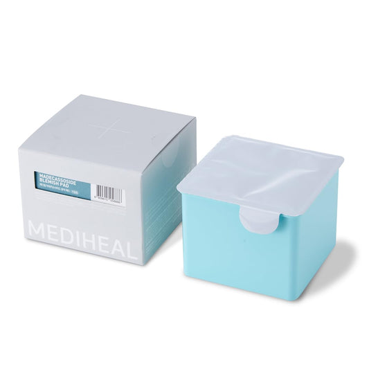 (Only Refill) Mediheal Madecassoside Blemish Pad (100 ) - Cotton Facial Toner Pads for Anti Blemish to Improved Uneven Skin Tone - Vegan Gauze