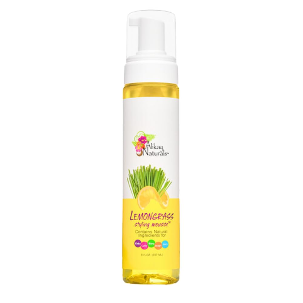 ALIKAY NATURALS Lemongrass Styling Mousse
