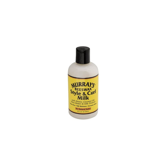 Murray's Beeswax Style-Curl Milk Ultra Rich Styling Cream 8 Oz.