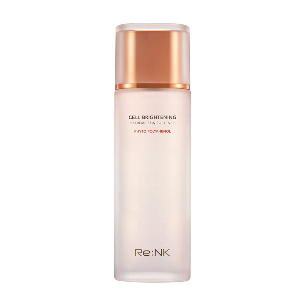 [RE:NK] Cell Brightening Extreme Skin Softener 150mL150mL / 5.07 fl.oz. - Double Hyaluronic Pearl Brigtening Facail Toner | Phyto Polyphrnol Cell | Korean Skin Care