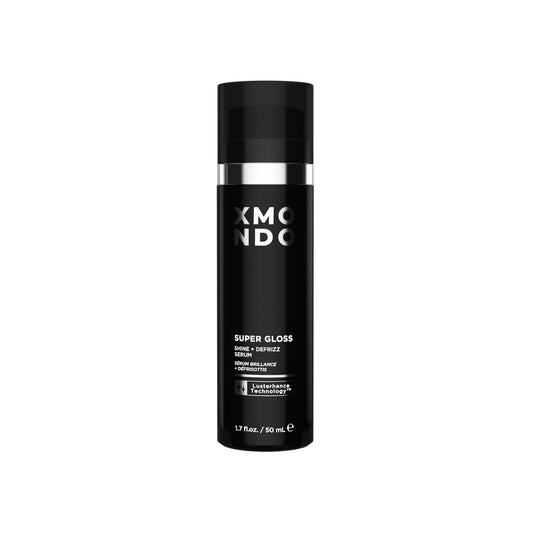 XMONDO Hair Super Gloss Shine + Defrizz Serum High-Gloss Anti-Frizz Serum with Lusterhance Technologyª, Bond Booster & Hemisqualane, Softens Dry Ends, Lightweight & Non-Greasy, 1.7 fl oz