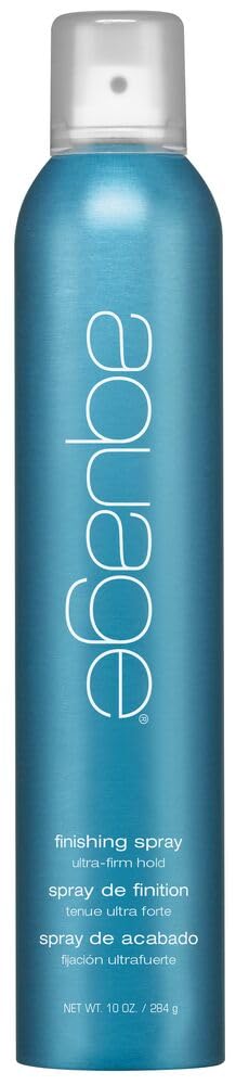 AQUAGE Finishing Spray LVOC, Firm Hold Hairspray, Delivers Humidity Resistance and Lasting Style Retention with Max Shine, 50% VOC, 10 oz