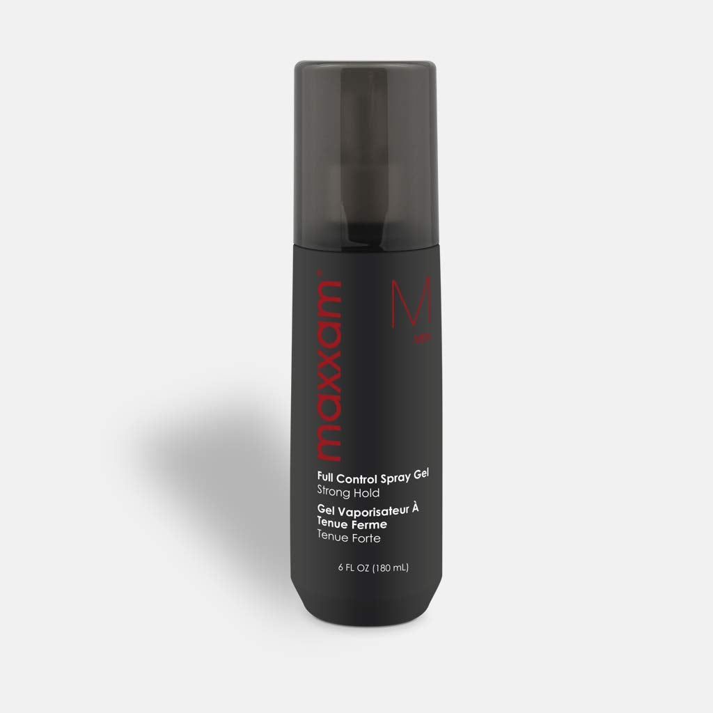 HAIR CLUB Maxxam Full Control Flexible Hold Sculpting Spray Gel with Moisturizers | UV Protection | Alcohol Free Formula 6 Fl Oz