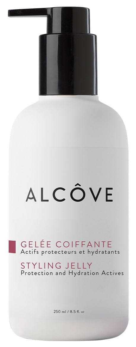 ALCOVE Styling Jelly - Versatile Styling Product - Light Hold - Define Curls - All Hair Types - No Residue - Anti-frizz - Heat Protection - Mango Extract and Shea Butter - Color-Safe - 8.5 oz