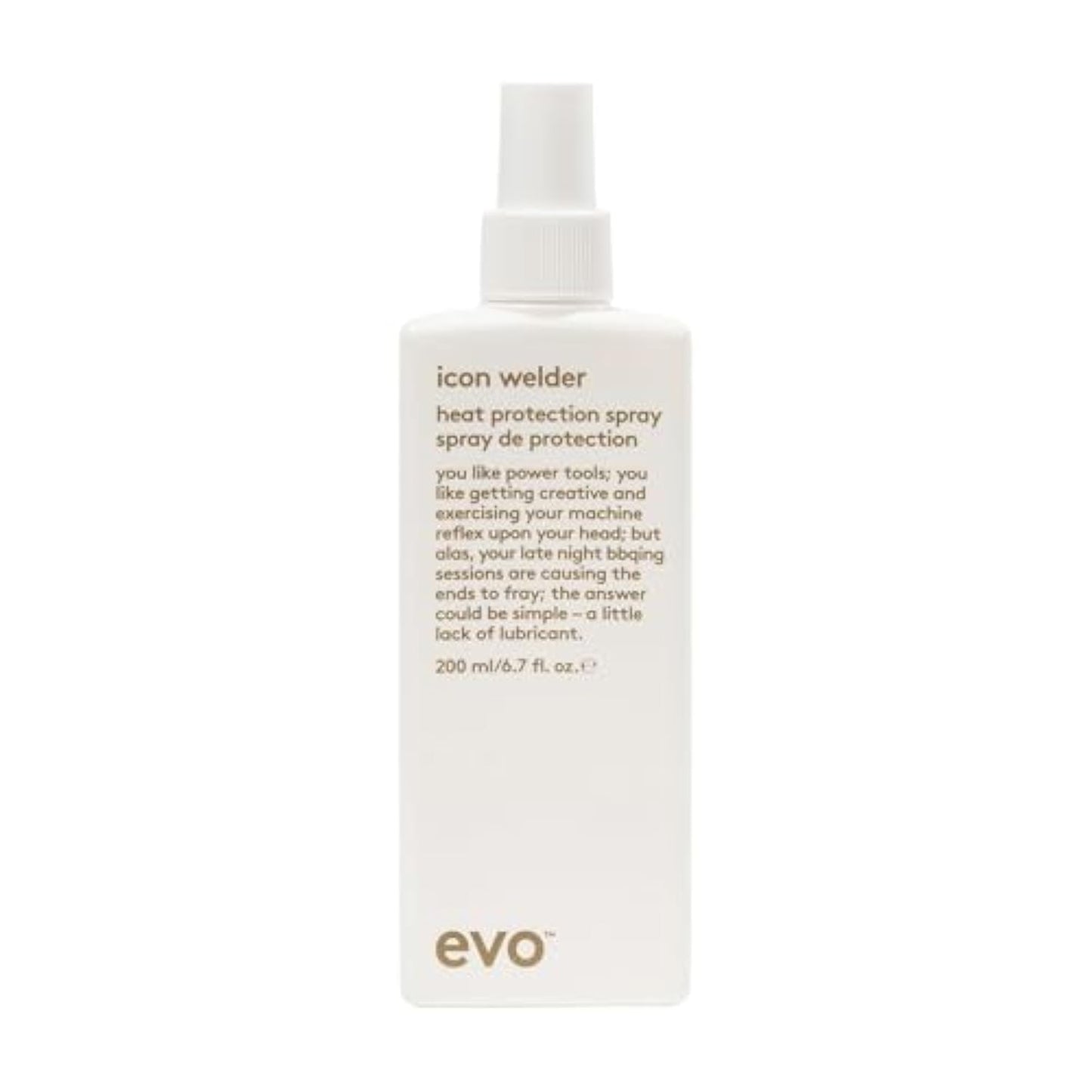 EVO Icon Welder Heat Protection Spray - Leave-In Heat Protectant - Provides Style Support & Adds Shine
