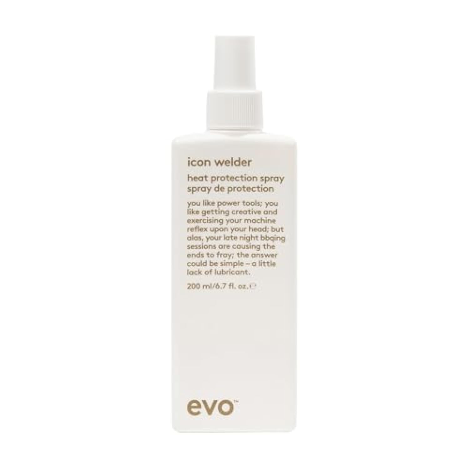 EVO Icon Welder Heat Protection Spray - Leave-In Heat Protectant - Provides Style Support & Adds Shine