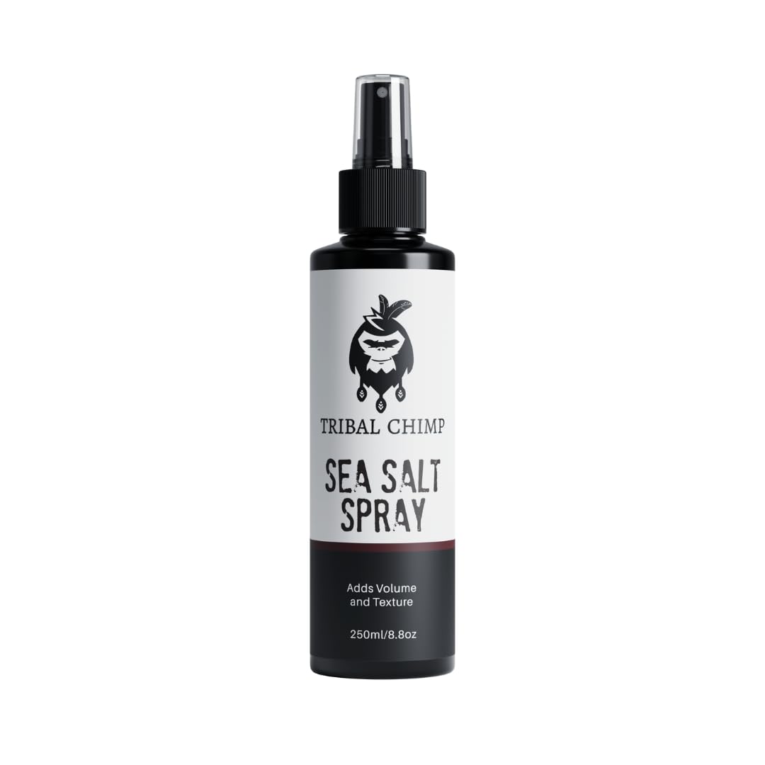 Sea Salt Spray for Men 250ml Sea Salt Hair Spray for Volumizing, Thickening & Texturizing Hair of All Types Strong Extra Hold, Natural, Non-Toxic & Alcohol Free Hairspray