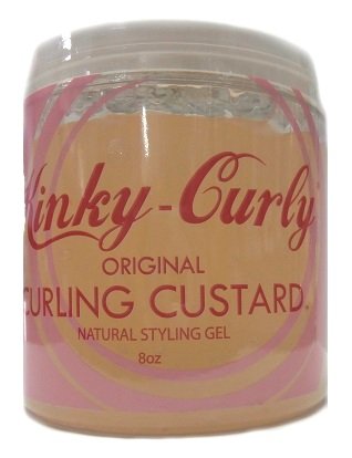 Kinky Curly Original Curling Custard Natural Styling Gel 8oz - 236ml