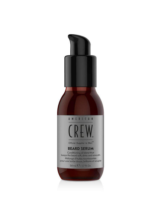AMERICAN CREW Beard Conditioner Serum, Conditioning Oil Blend for a Soft, Shiny & Smooth Beard, 1.7 Fl Oz