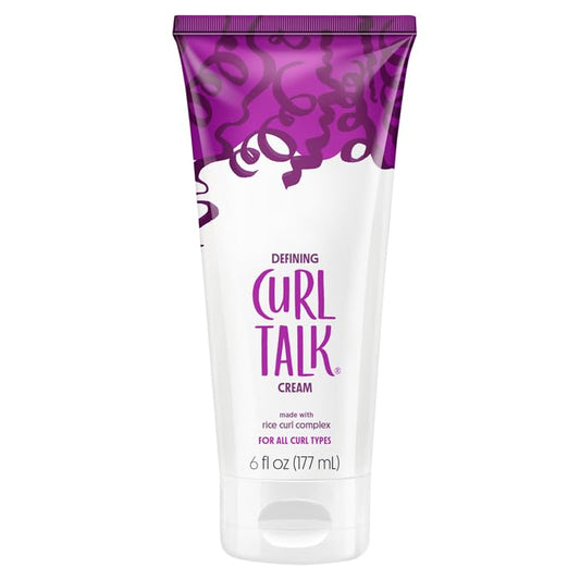 Curl Talk Ṅöẗ Ÿöüṛ Ṁöẗḧ‘ṛ Frizz Control Defining Curl Cream, 6 fl oz