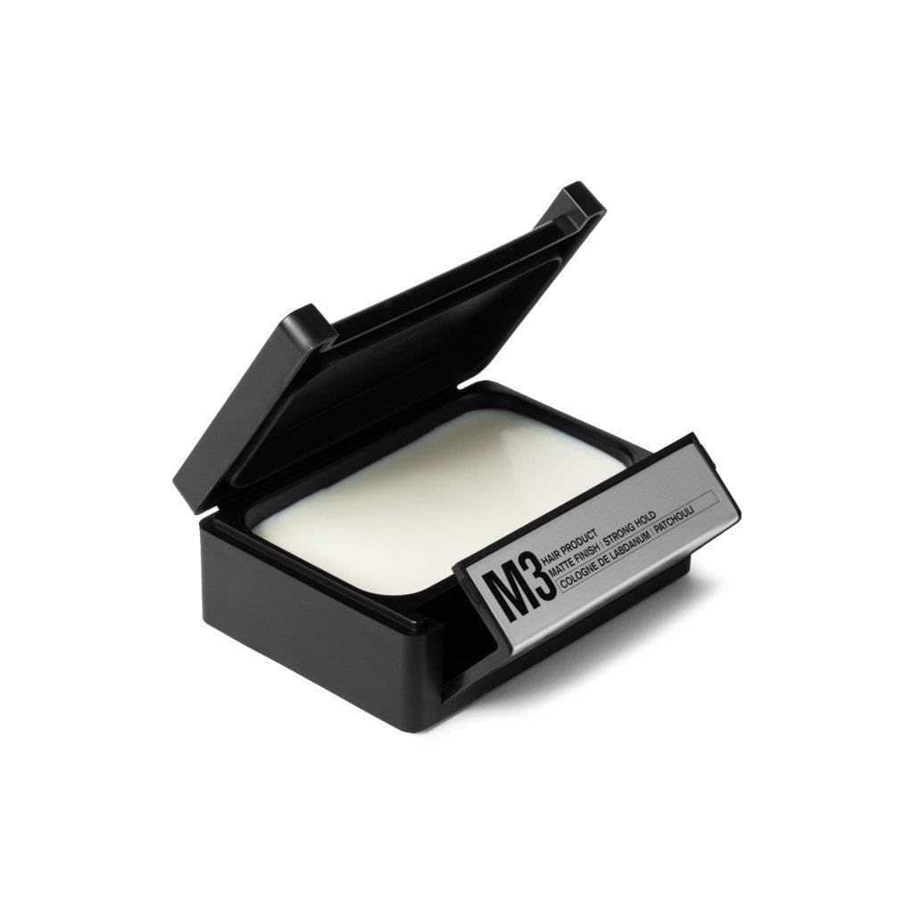 PATRICKS | M3 Matte Pomade | Strong Hold Styling Product for Men | Thickening Paste | For Coarse to Thick Hair Control | Water Resistant | Travel Size | 75g