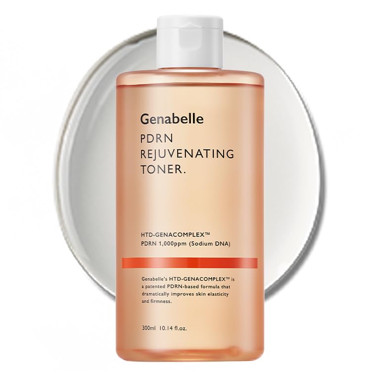 PDRN Rejuvenating Toner - Deep Hydration & Skin Barrier Support with PDRN, Panthenol, Hyaluronic Acid - Soft & Glowing Skin - 10.14 fl.oz/300ml