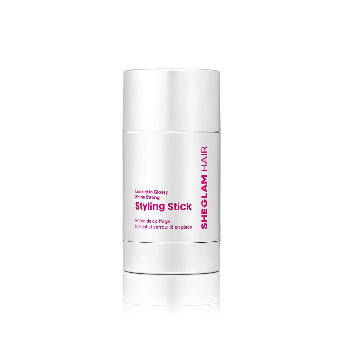 SHEGLAM HAIR Locked in Glossy Shine Strong Styling Stick - Hair Smooth Wax Stick, Flyaway Hair Control, Elegant Sticks, Long-Lasting Hold, Sleek Look In 1-Swipe