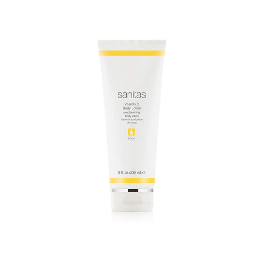 Sanitas Skincare Vitamin C Body Lotion, Brightening, Antioxidants, Shea Butter, 7.4 Ounces