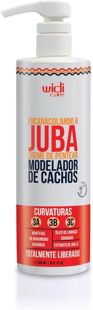 Curl Defining Brazilian Leave-In Cream for Curly Hair, 500ml
