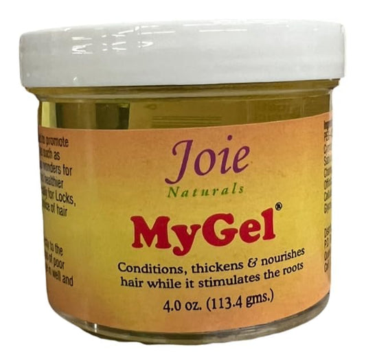 Joie Naturals MyGel Hair Gel for Women Edge Control Braiding Gel 4Oz Hair Gel for Men Gel for Curly Hair Enriched with Plant Oils, Herbal Extracts Nourishing Styling Gel for Braids,