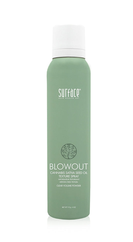 SURFACE Hair - Blowout Hair Texture Spray for Women and Men, 4 oz - Heat Protecting, Volumizing Spray Lychee and Maracuja Oil - Premium Blowout Hair Products for Styling