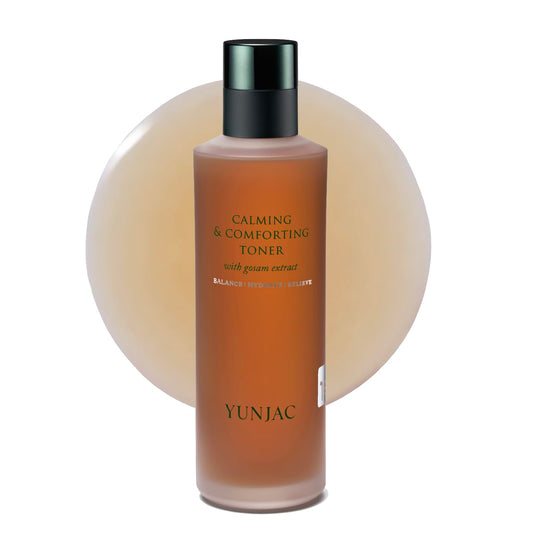 YUNJAC Calming & Comforting Toner (5.07 fl oz) - Low Irritation Toner for Sensitive Skin. Instant Cooling Solution with PHA for Smoother Skin. for Daily Use.