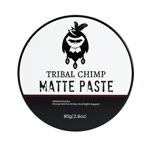 Matte Hair Styling Paste for Men Medium to Strong Hold, Matte Finish, Easy to Apply & Wash Out Styling Paste for All Hair Types, Texture & Volume Boost 80g
