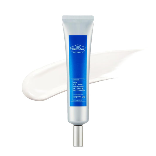 Advanced CICA Eye Cream (0.9fl oz) - Gentle Eye Care for Delicate Skin. Korean Skin Care by LG Beauty. Ceramide, Centella Asiatica, Pro-Retinol.